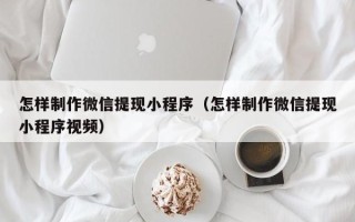 濮阳怎样制作微信提现小程序（怎样制作微信提现小程序视频）