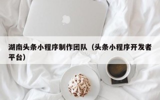濮阳湖南头条小程序制作团队（头条小程序开发者平台）